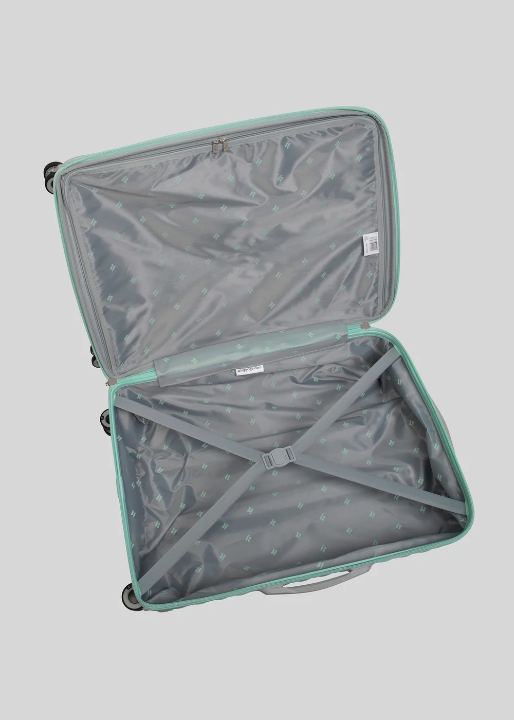 IT Luggage Mint Quilted Suitcase - Cabin Image 2