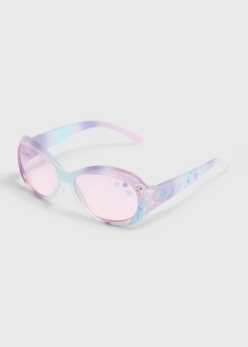 Disney Girls Purple Frozen Sunglasses - One Size Image 1