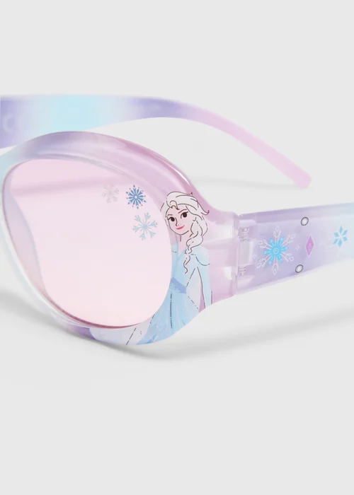 Disney Girls Purple Frozen Sunglasses - One Size Image 2