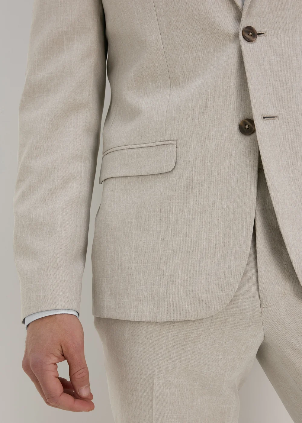 Taylor & Wright Charles Slim Fit Jacket - 38 Chest Long Image 3