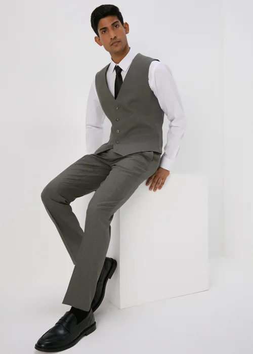 Taylor & Wright Green Elton Slim Fit Trousers - 30 Waist 31 Leg Image 1