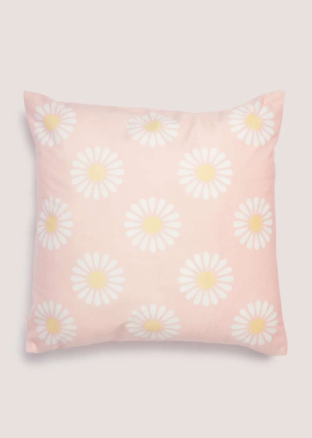 Pink Daisy Cushion Cover (43cmx43cm) Image 1