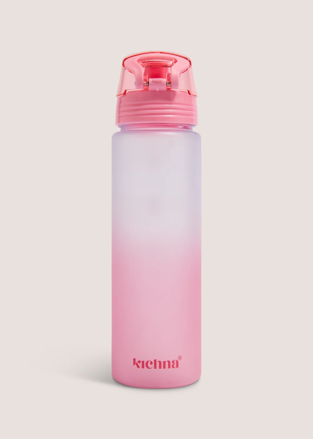 Kichna Pink Ombre Tracker Reusable Water Bottle (700ml) Image 1