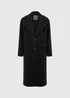Papaya Petite Black Super Long Coat - 6 Image 1