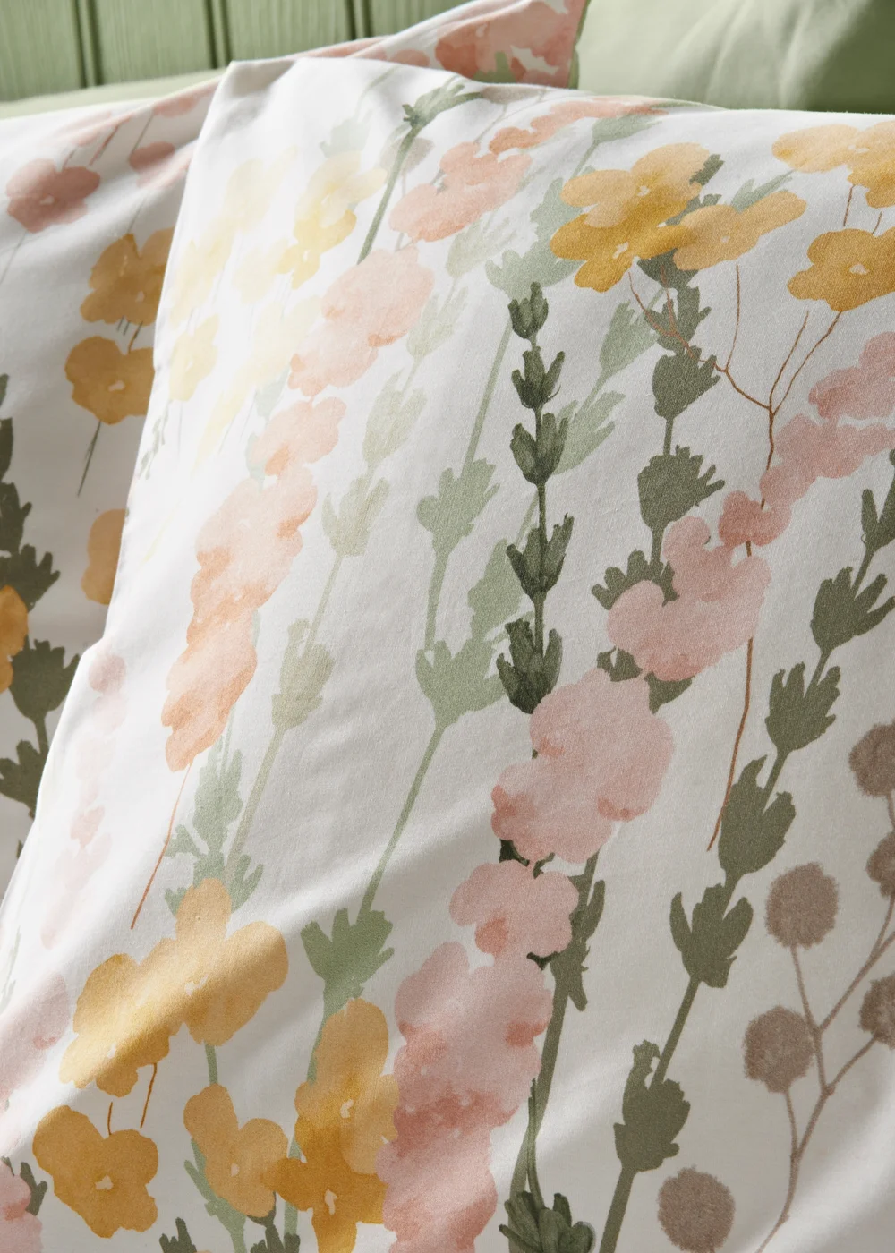Green Floral Retreat Duvet Set - Super king Image 3
