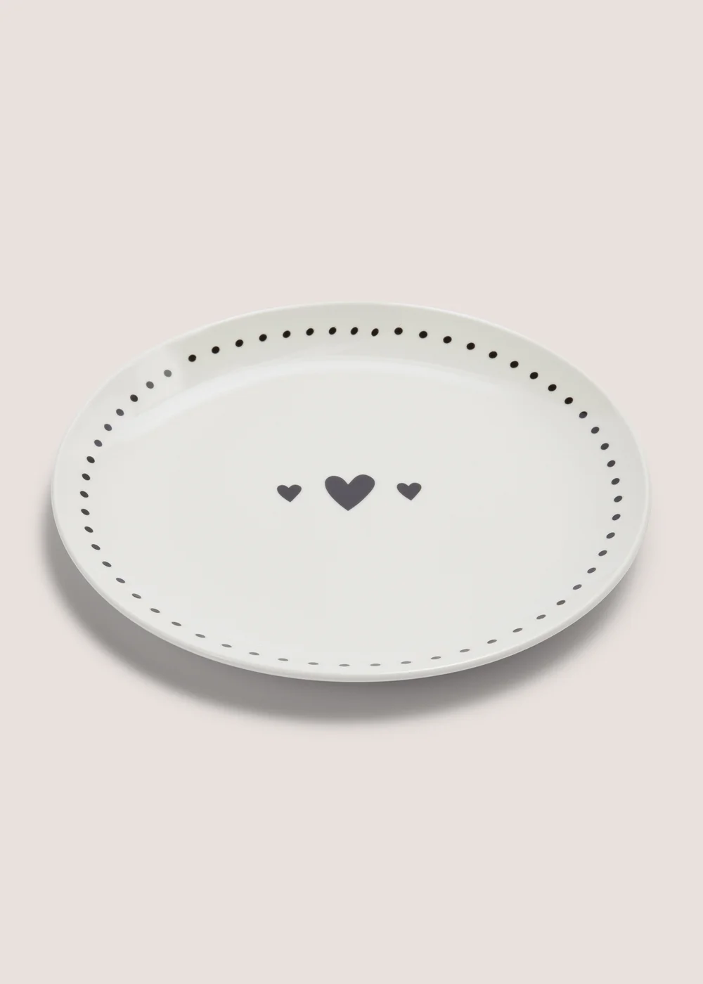 Heart Dinner Plate Image 1