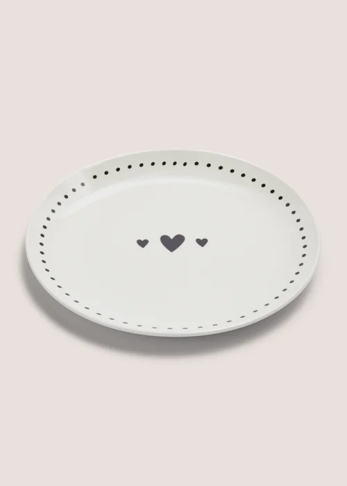 Heart Dinner Plate Image 1