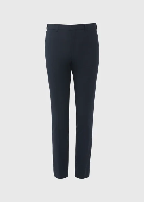 Taylor & Wright Navy Slim Fit Trousers - 32/L33 Image 5