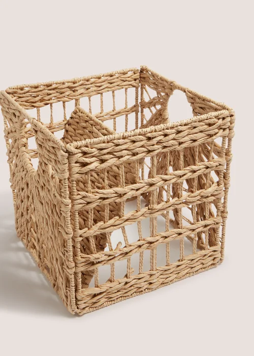 Open Weave Foldable Basket (31cm x 31cm x 31cm) Image 2
