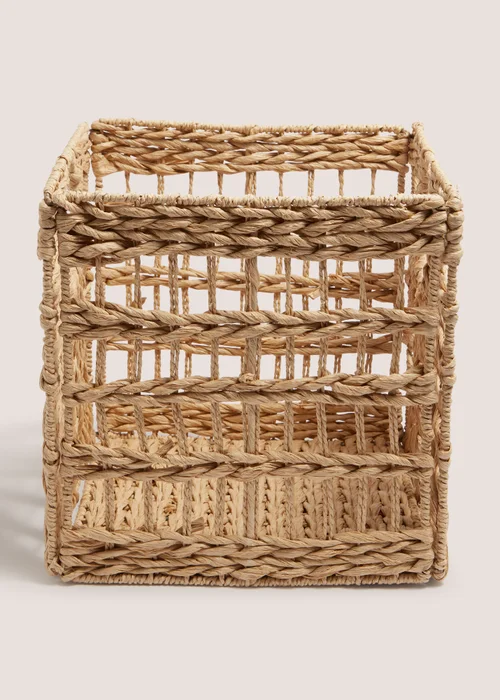 Open Weave Foldable Basket (31cm x 31cm x 31cm) Image 1