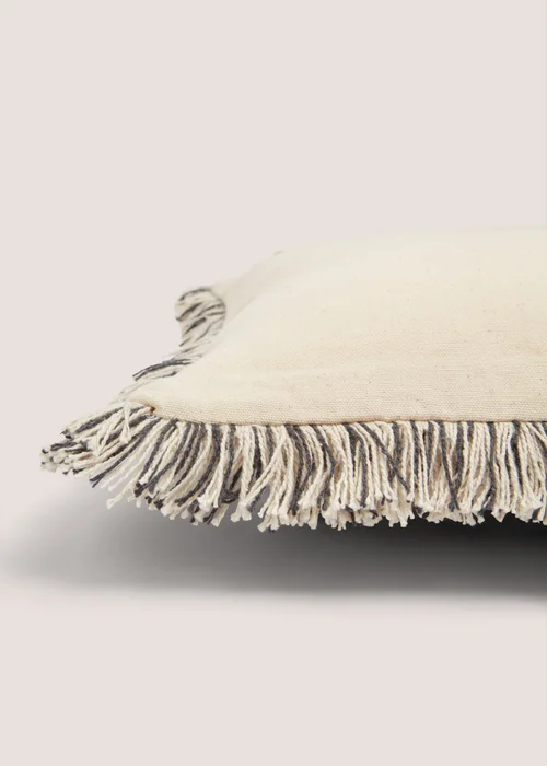 Neutral Frilled Casa Cushion (43cm x 43cm) Image 2