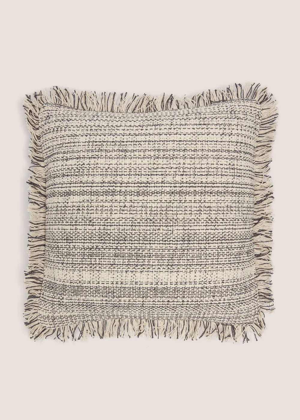 Neutral Frilled Casa Cushion (43cm x 43cm) Image 1