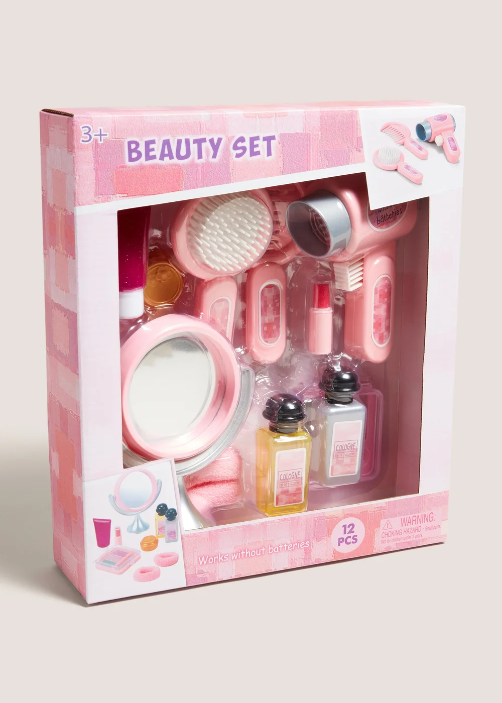 Kids Pink Beauty Play Set Image 1
