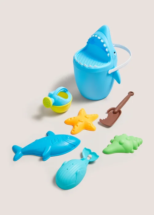 Shark bucket and spade set Image 1