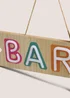 Outdoor Bar Sign (4cm x 43cm x 19cm) Image 2