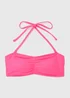 Pink Plain Bandeau Top - 6 Image 4