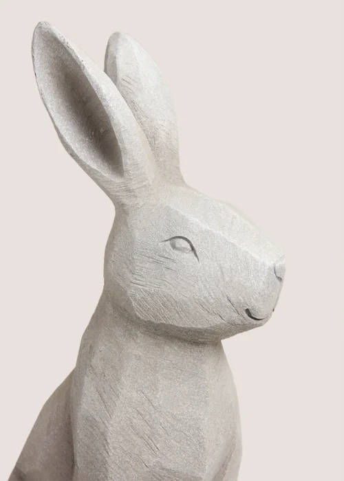 Outdoor Grey Rabbit Small Ornament (27.5x19.5x49.5cm) Image 2