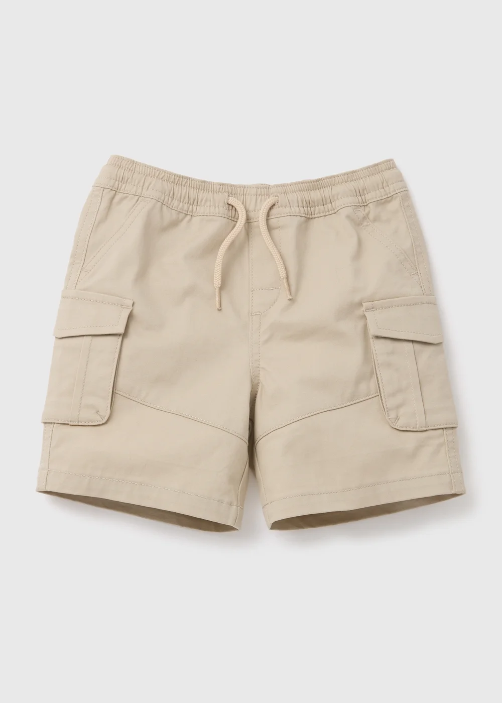 Boys Stone Twill Cargo Shorts - 1 half year to 2 Image 1