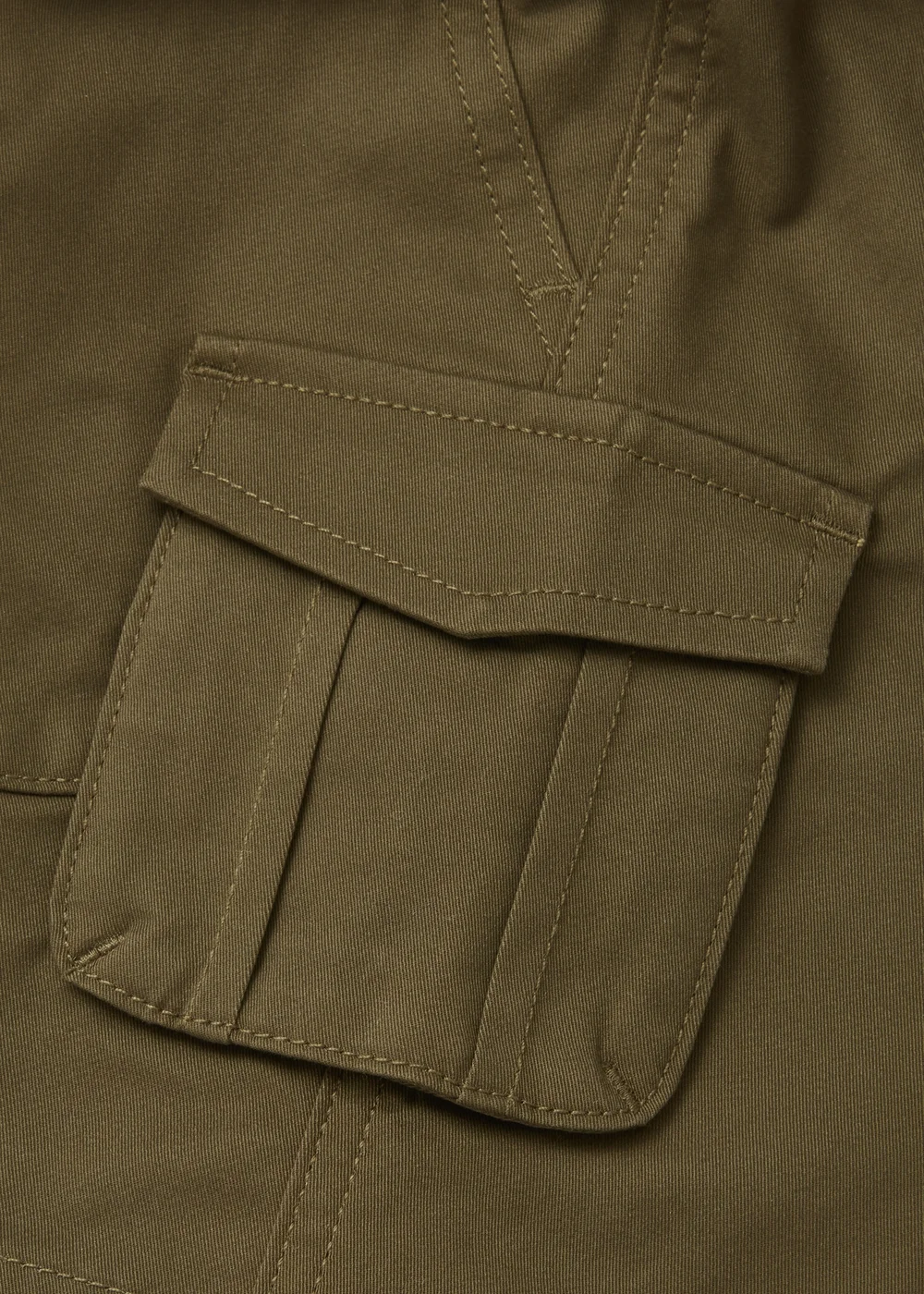 Boys Khaki Twill Cargo Shorts (1-7yrs) - 1 half year to 2 Image 2