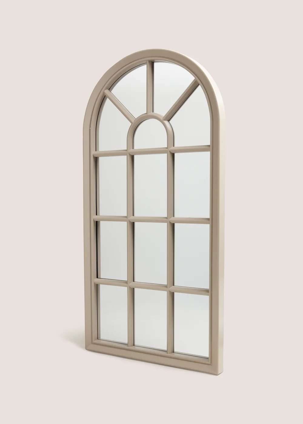 Outdoor Cream Plastic Mirror Arch (70cm x 35.5cm x 2.5cm) Image 1