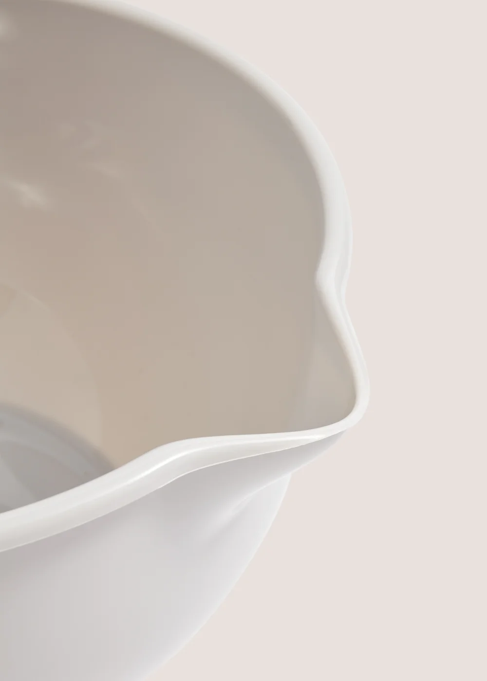 White Mixing Bowl Image 2