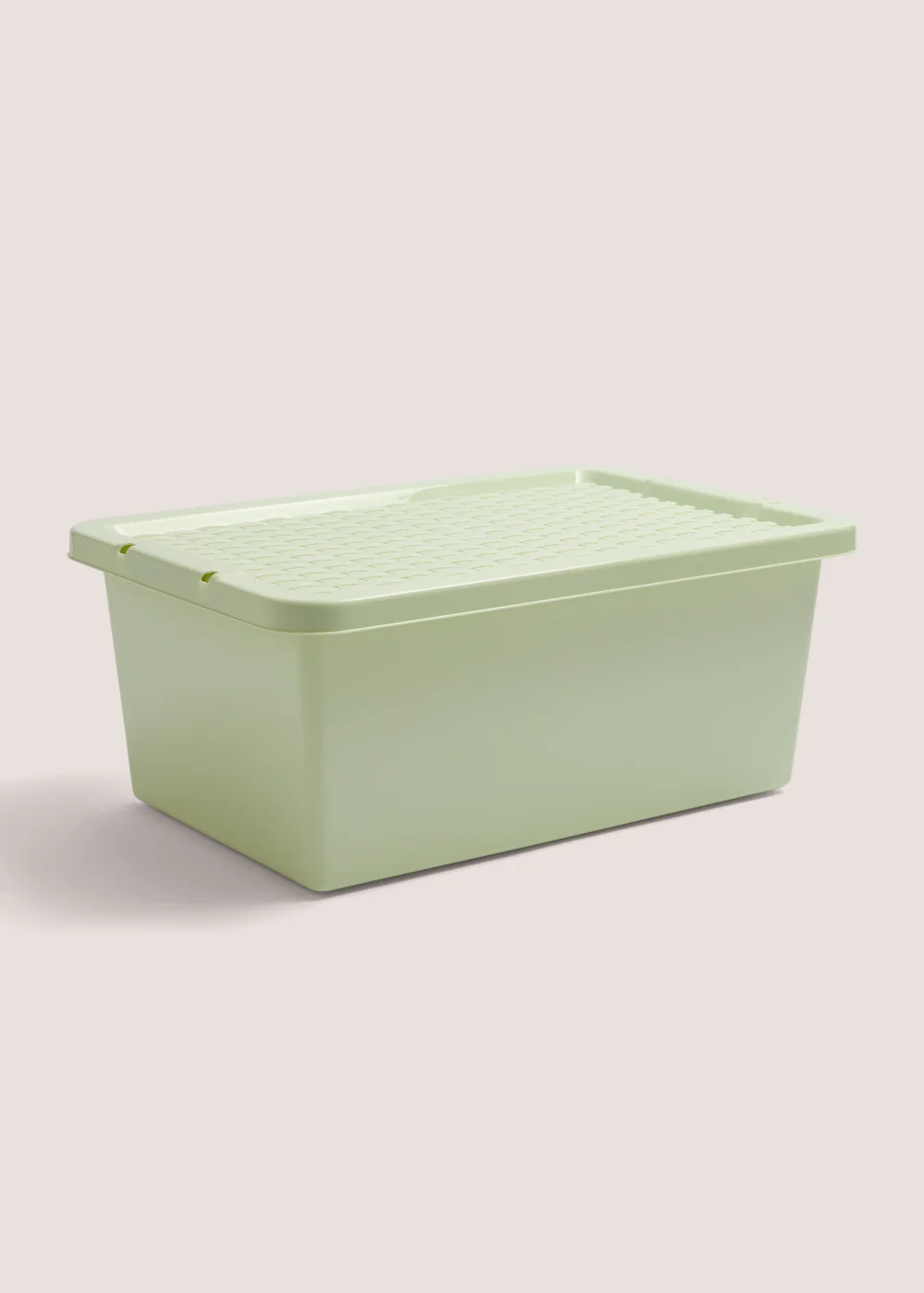 Green Rattan Storage Box (12L) Image 1