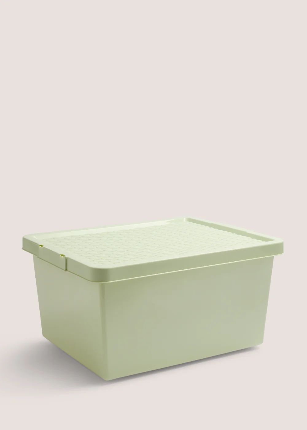 Green Storage Rattan Lid (27L) Image 1