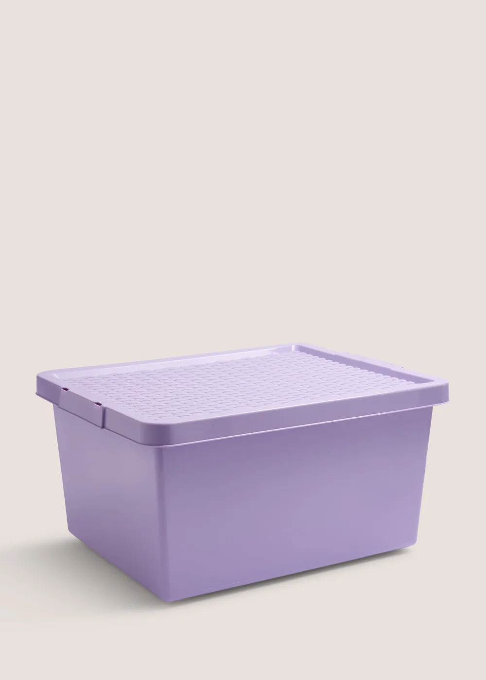 Purple Storage Rattan Lid (27L) Image 1