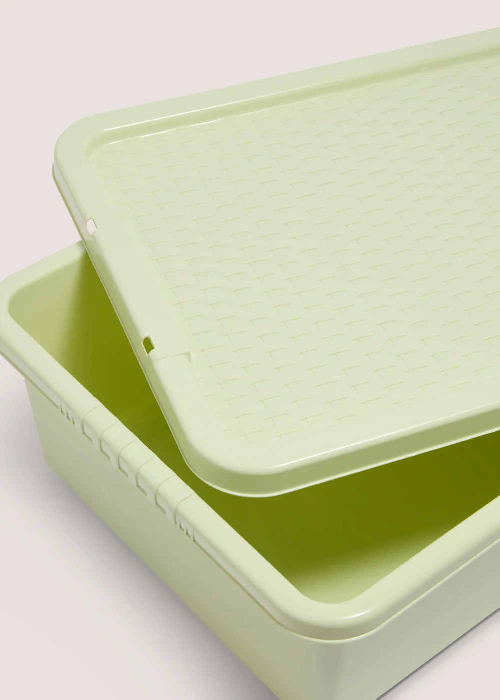 Green Storage Rattan Lid (32L) Image 2
