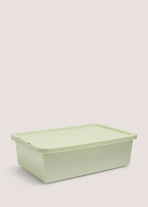 Green Storage Rattan Lid (32L) Image 1