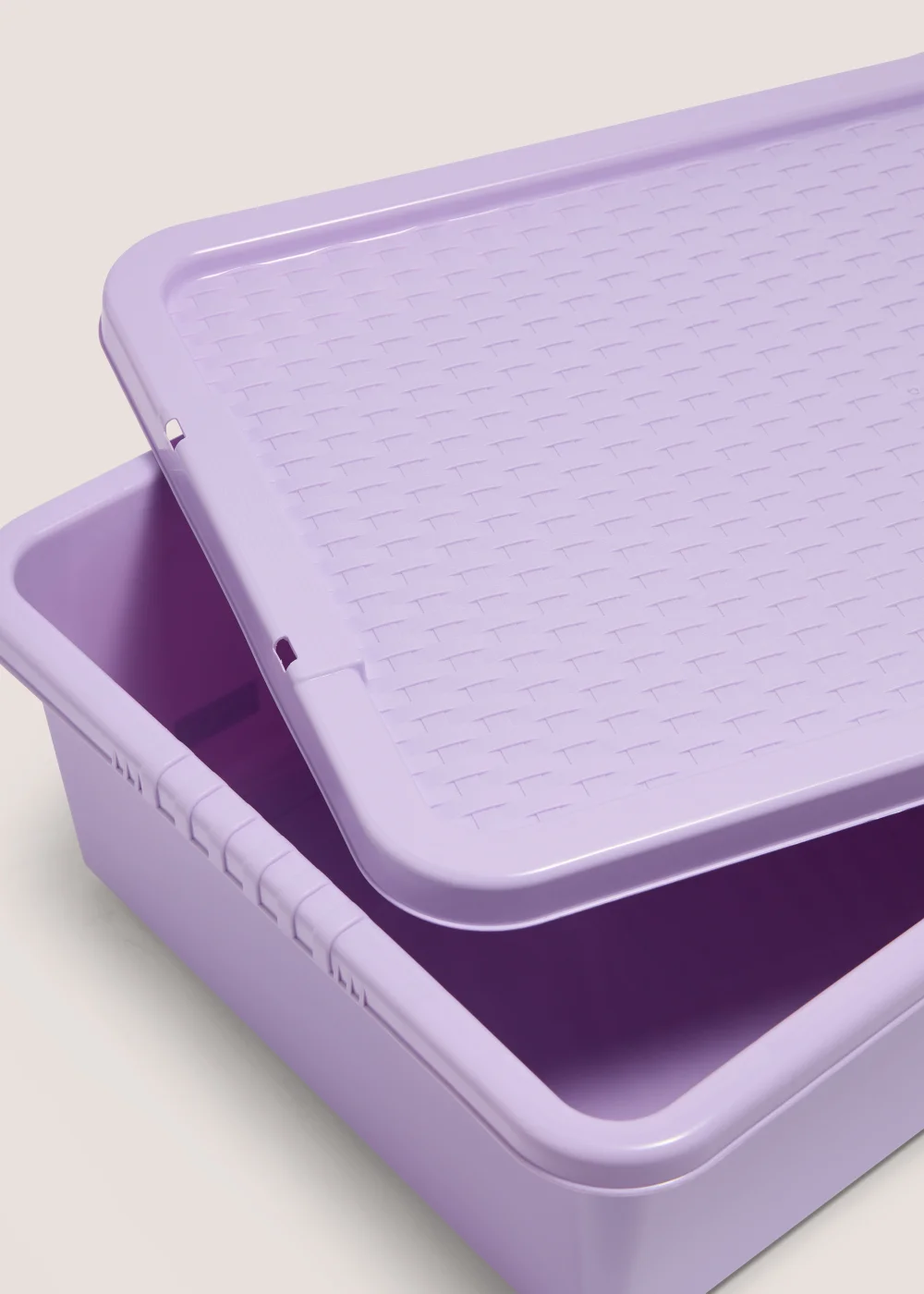 Purple Storage Rattan Lid (32L) Image 2