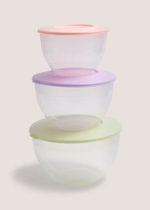 Set of 3 Mixing Bowls (1.1-3.2L) Image 1