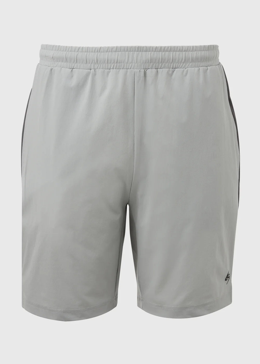 Souluxe Woven Pique Shorts Grey - XS Image 5
