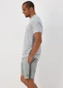 Souluxe Woven Pique Shorts Grey - XS Image 1