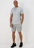 Souluxe Woven Pique Shorts Grey - XS Image 4