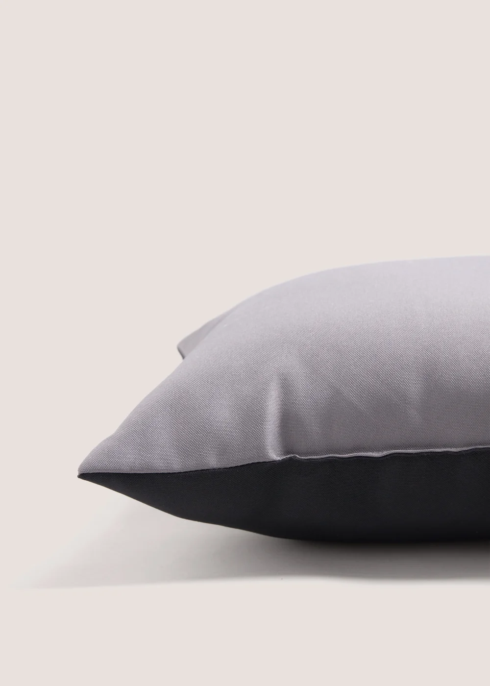 Black Casa Reversible Outdoor Cushion (40cm x 40cm) Image 2