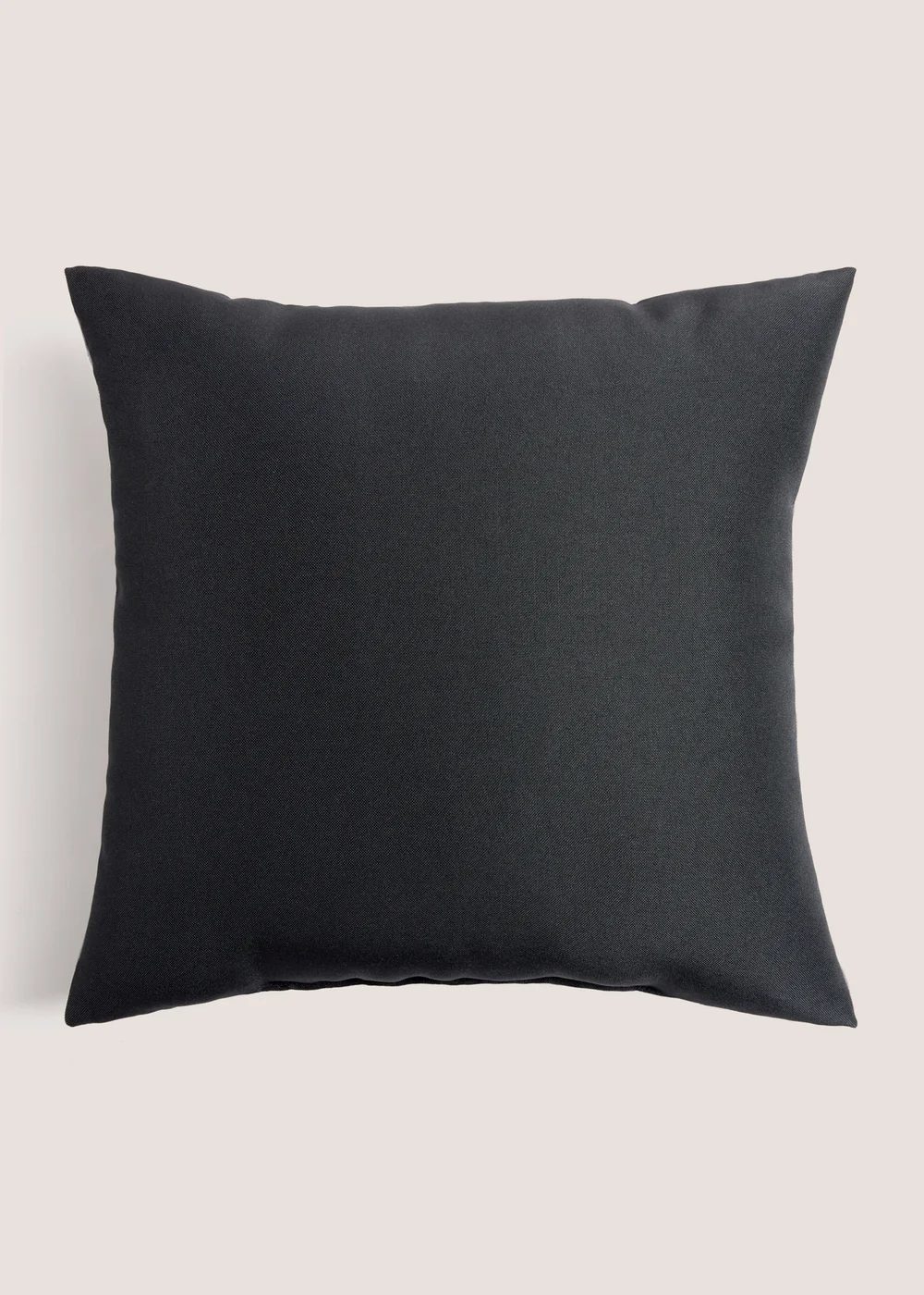 Black Casa Reversible Outdoor Cushion (40cm x 40cm) Image 1