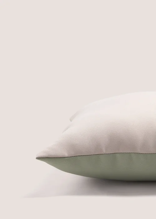 Green Retreat Reversible Outdoor Cushion (40cm x 40cm) Image 1