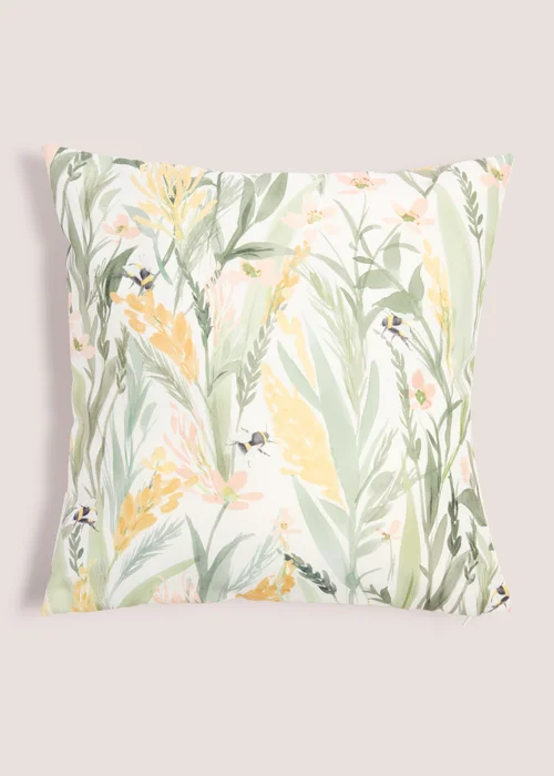 Outdoor Floral Retreat Reverse Cushion (43cm x 43cm) Image 1