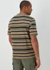 Orange & Black Stripe T-Shirt - Small Image 2