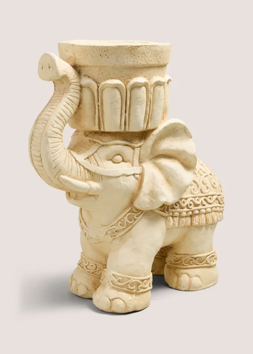 Outdoor Natural Elephant Planter (42cm x 41.5cm x 45cm) Image 1