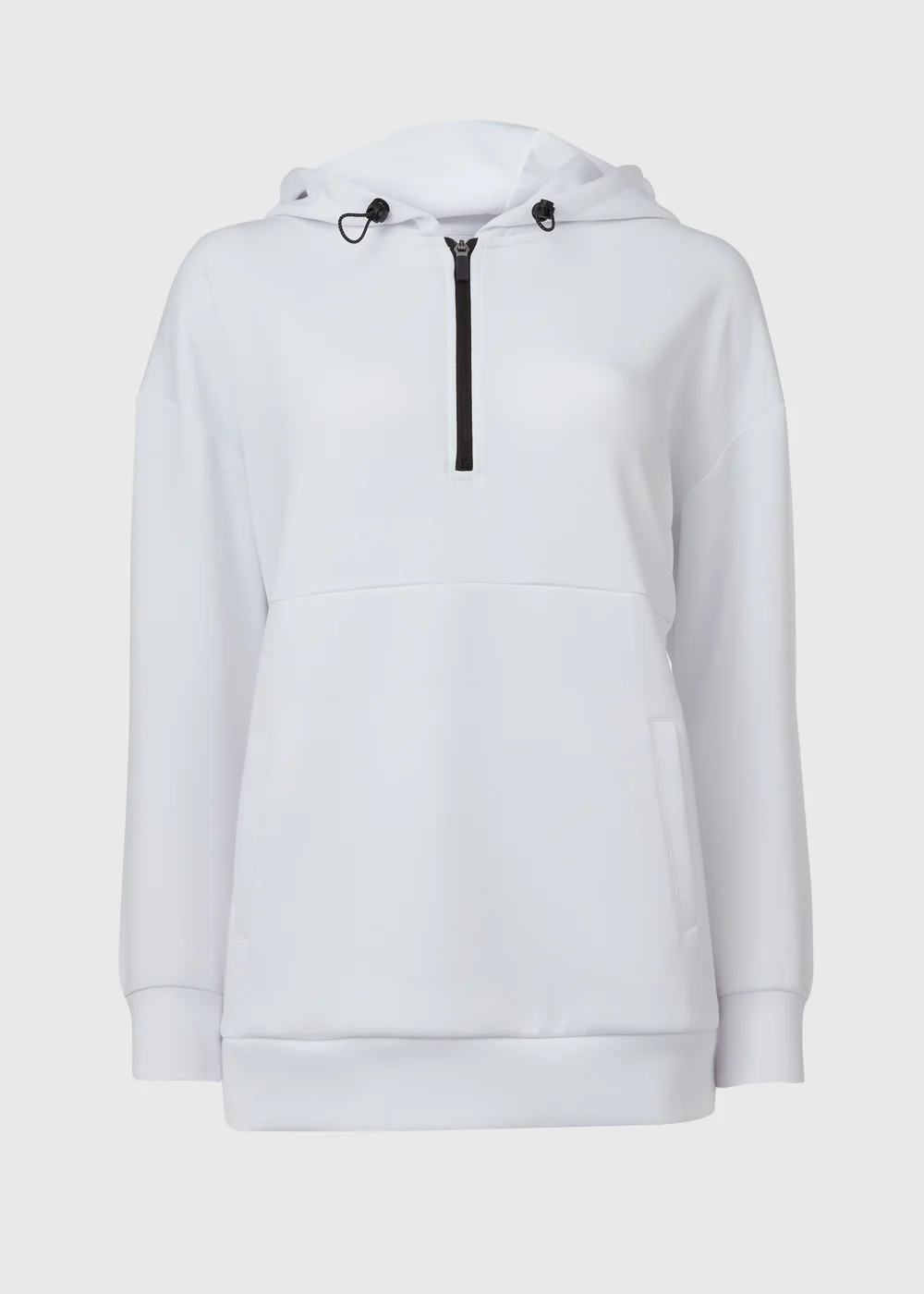 Souluxe White Zip Hoodie - S Image 5