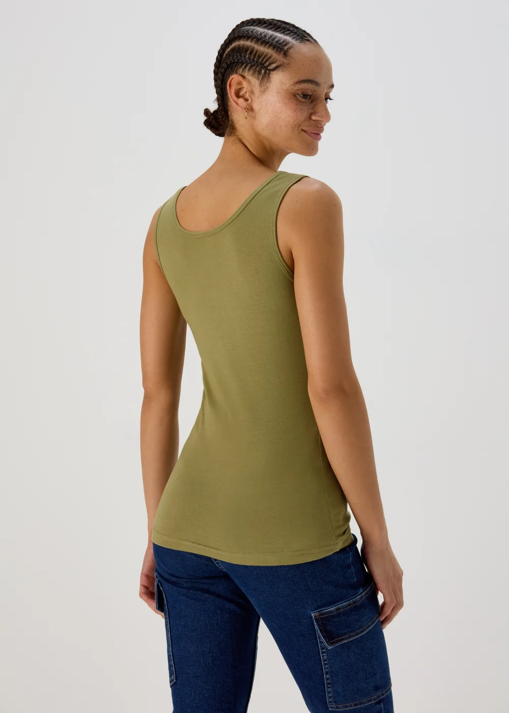 Khaki Short Vest - 8 Image 2