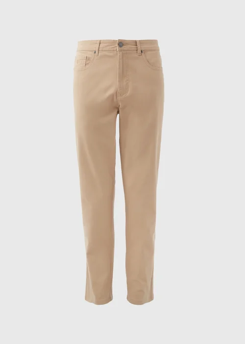 Lincoln Light Stone 5 Pocket Trousers - 32 Waist Regular Image 5