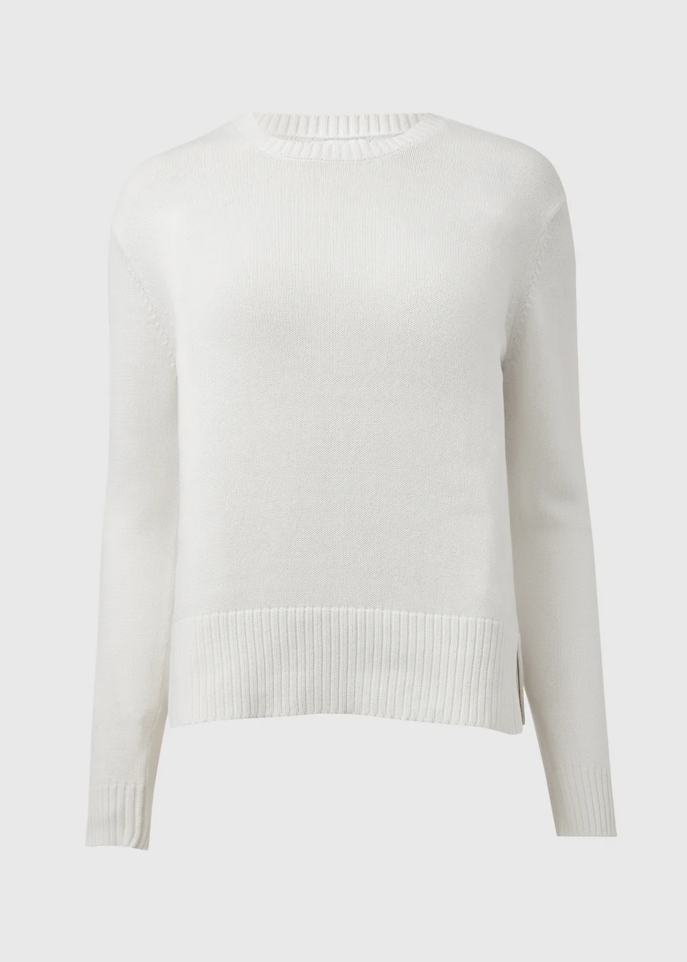 Ivory Solid Jumper - XS Image 5