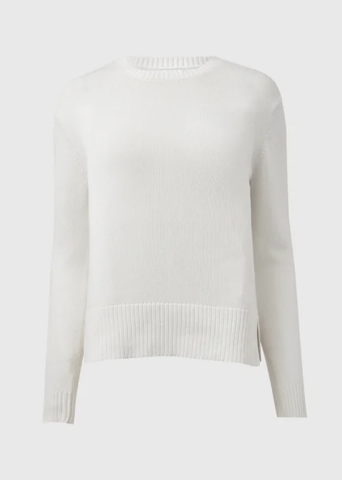 Ivory Solid Jumper - XS Image 5