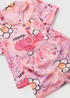 Pink Graffiti Be Kind Satin Pyjama Set (4-13yrs) - Age 4 Years Image 2