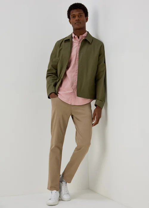 Pink Crossdye Oxford Shirt - S Image 4