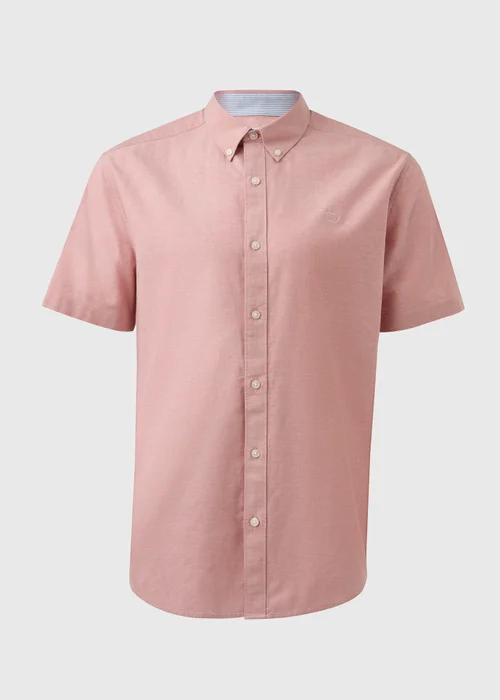 Pink Crossdye Oxford Shirt - S Image 5