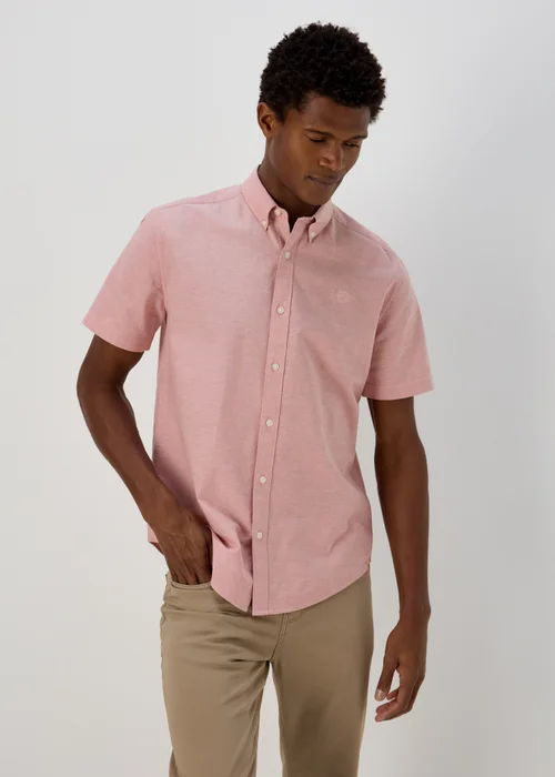 Pink Crossdye Oxford Shirt - S Image 1